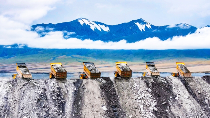 海拔5700米！88858cc永利XG110宽体自卸车大显身手